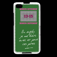Coque Blackberry Z30 Les potes Bonus offensif-défensif Vert