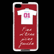 Coque Blackberry Z30 Pilier gauche Bonus offensif-défensif Rouge