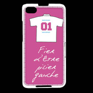 Coque Blackberry Z30 Pilier gauche Bonus offensif-défensif Rose