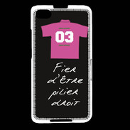 Coque Blackberry Z30 Pilier droit Bonus offensif-défensif Noir