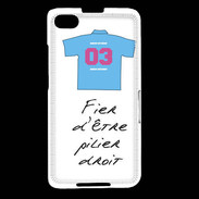 Coque Blackberry Z30 Pilier droit Bonus offensif-défensif Blanc 2