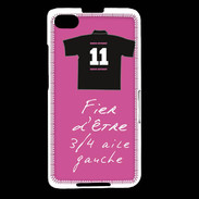 Coque Blackberry Z30 3/4 aile gauche Bonus offensif-défensif Rose 2