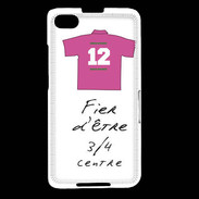 Coque Blackberry Z30 3/4 centre G Bonus offensif-défensif Blanc