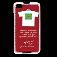 Coque Blackberry Z30 Moi je l'ai épousé Bonus offensif-défensif Rouge