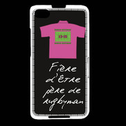 Coque Blackberry Z30 Père de rugbyman Bonus offensif-défensif Noir