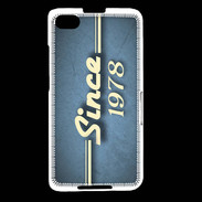Coque Blackberry Z30 Since 1978 Bleu