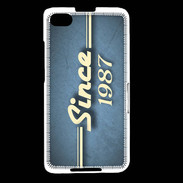 Coque Blackberry Z30 Since 1987 Bleu