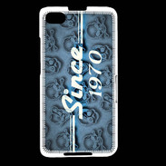 Coque Blackberry Z30 Since crane bleu 1970