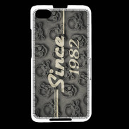 Coque Blackberry Z30 Since crane gris 1982