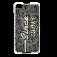 Coque Blackberry Z30 Since crane gris 2003