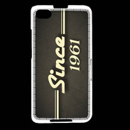 Coque Blackberry Z30 Since 1961 gris