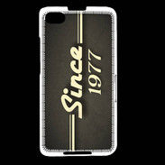 Coque Blackberry Z30 Since 1977 gris