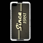 Coque Blackberry Z30 Since 1981 gris