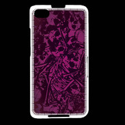 Coque Blackberry Z30 Skull and bones Rose