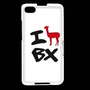 Coque Blackberry Z30 Lama de bordeaux