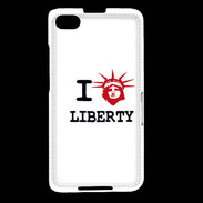 Coque Blackberry Z30 I love Liberty