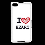 Coque Blackberry Z30 I love Heart