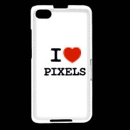 Coque Blackberry Z30 I love Pixels