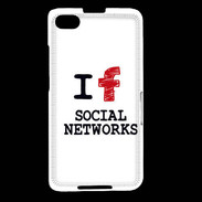 Coque Blackberry Z30 I love Social Net