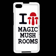 Coque Blackberry Z30 I love Mushrooms