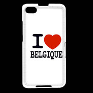 Coque Blackberry Z30 I love Belgique
