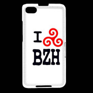 Coque Blackberry Z30 I love BZH 2