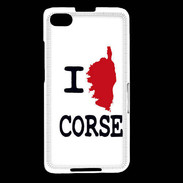 Coque Blackberry Z30 I love Corse 3