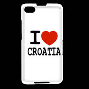 Coque Blackberry Z30 I love Croatia