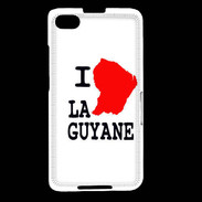 Coque Blackberry Z30 I love Guyane 2