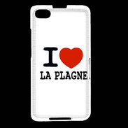 Coque Blackberry Z30 I love La Plagne