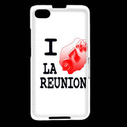 Coque Blackberry Z30 I love La Réunion 2