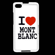 Coque Blackberry Z30 I love Mont Blanc