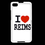 Coque Blackberry Z30 I love Reims