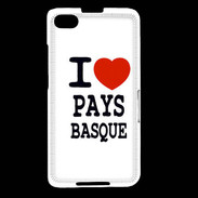 Coque Blackberry Z30 I love Pays Basque