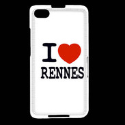 Coque Blackberry Z30 I love Rennes