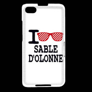 Coque Blackberry Z30 I love Sable d'Olonne 2