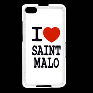 Coque Blackberry Z30 I love Saint Malo