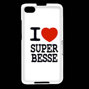 Coque Blackberry Z30 I love Super Besse