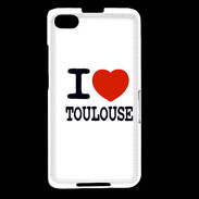 Coque Blackberry Z30 I love Toulouse