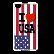 Coque Blackberry Z30 I love USA 3