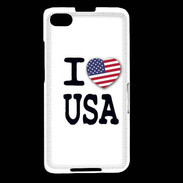 Coque Blackberry Z30 I love USA 2