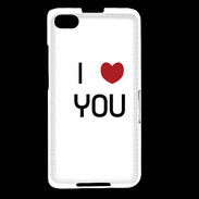 Coque Blackberry Z30 I love you