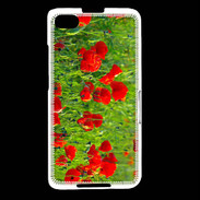 Coque Blackberry Z30 DP champs de coquelicots