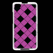 Coque Blackberry Z30 losange noir & rose