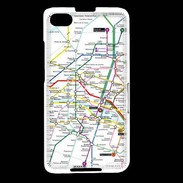 Coque Blackberry Z30 Plan de métro de Paris