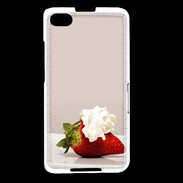 Coque Blackberry Z30 Fraise chantilly PR