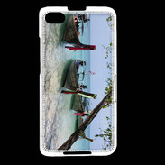 Coque Blackberry Z30 DP Barge en bord de plage 2