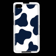 Coque Blackberry Z30 vache bleue 