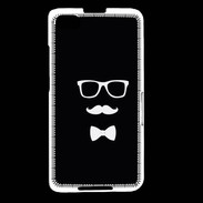 Coque Blackberry Z30 moustache & noeud 1