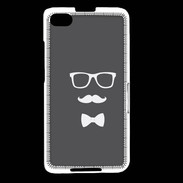 Coque Blackberry Z30 moustache & noeud 2
